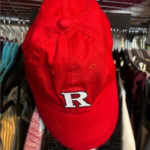 Rutgers Alumni Red Embroidered Baseball Hat